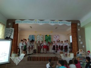 Activitate extrașcolară în memoria marelui nostru poet Mihai Eminescu!